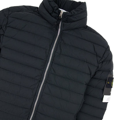 Stone Island Loom Woven Down Chambers Jacket Black V0029