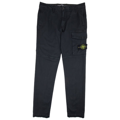 Stone Island Pocket Cargo Trousers Navy V0120