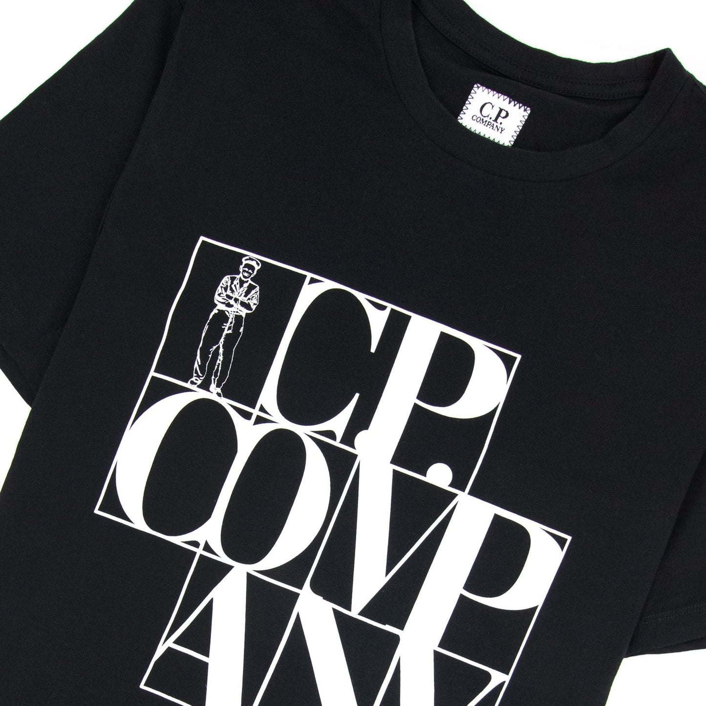C.P. Company C.P Block Man T-Shirt Black 999