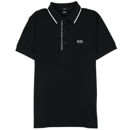 Hugo Boss Paule 4 Writing Polo Black/silver