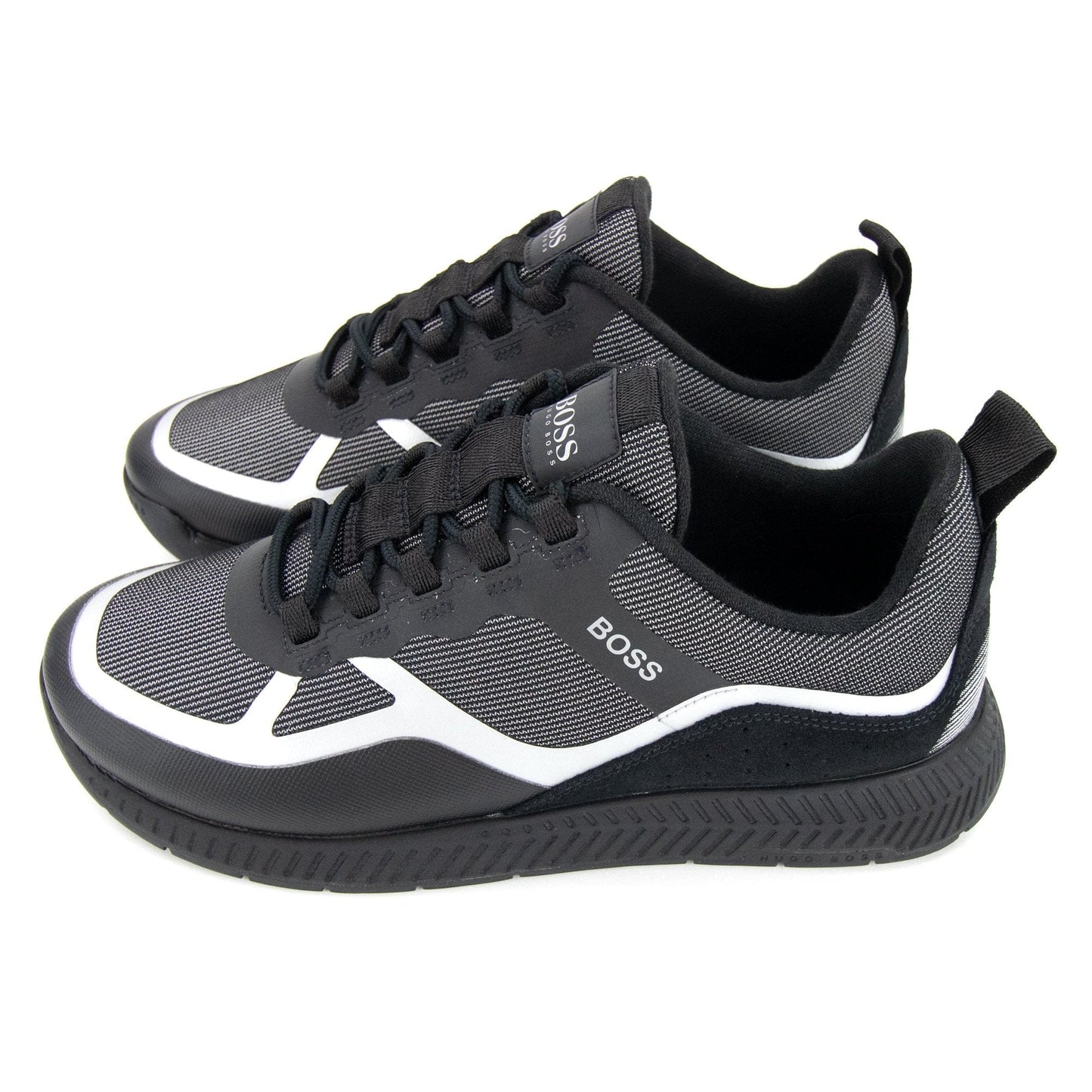 Hugo Boss Titanium Mesh Runner Black