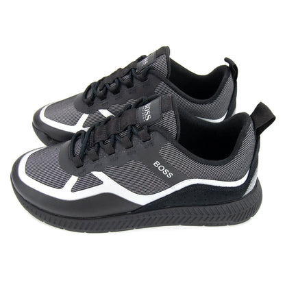 Hugo Boss Titanium Mesh Runner Black