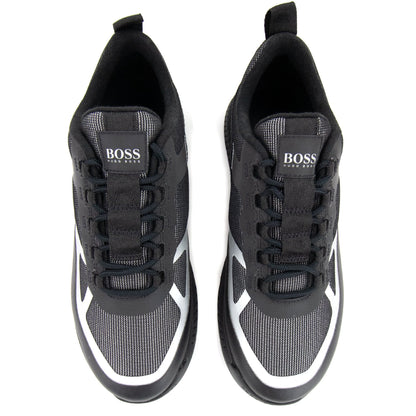 Hugo Boss Titanium Mesh Runner Black