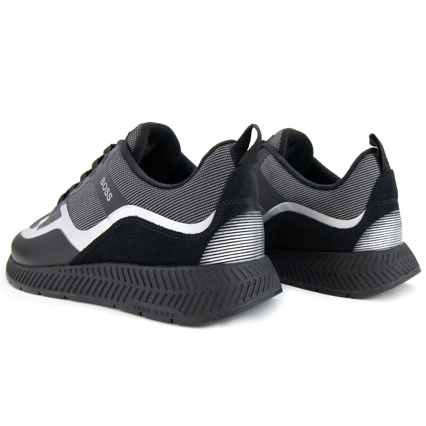 Hugo Boss Titanium Mesh Runner Black