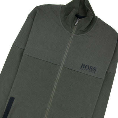 Hugo Boss Tracksuit Jacket Dark Green