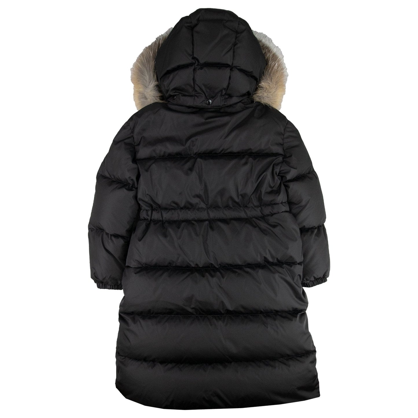 Moncler Junior Taim Giubbotto Long Jacket Black 999