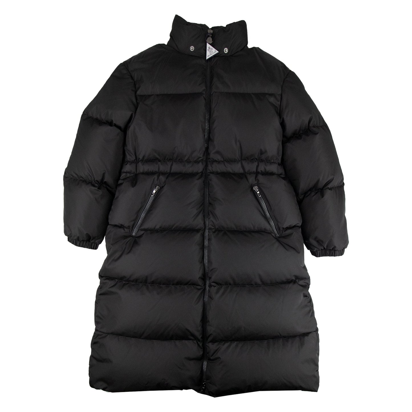 Moncler Junior Taim Giubbotto Long Jacket Black 999
