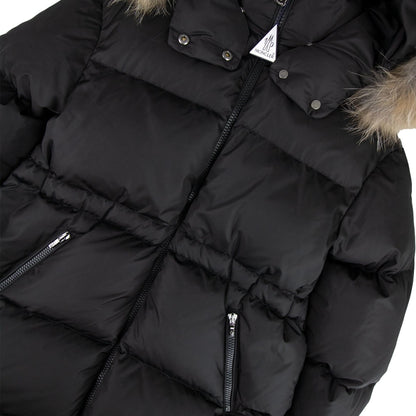 Moncler Junior Taim Giubbotto Long Jacket Black 999