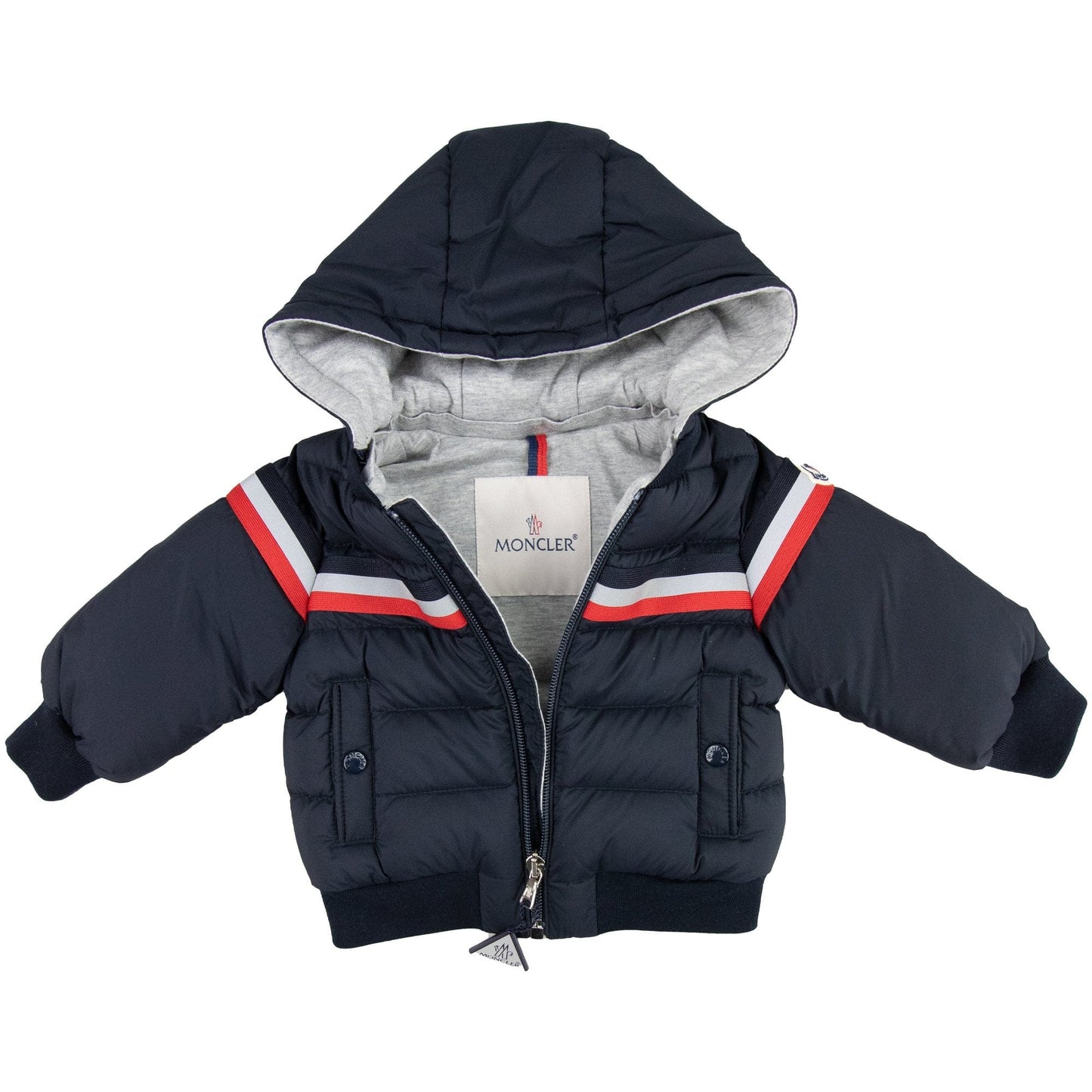 Moncler Junior Perd Down Padded Jacket Navy