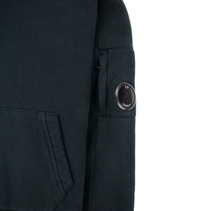 Cp Company Undersixteen Arm Lens Hoodied Sweatshirt Black 999