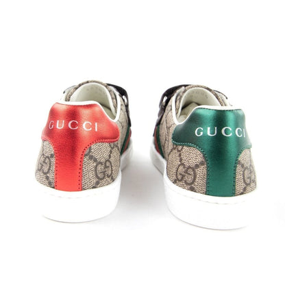 Gucci Junior Toddler Ace GG Supreme Sneaker Biege 4097
