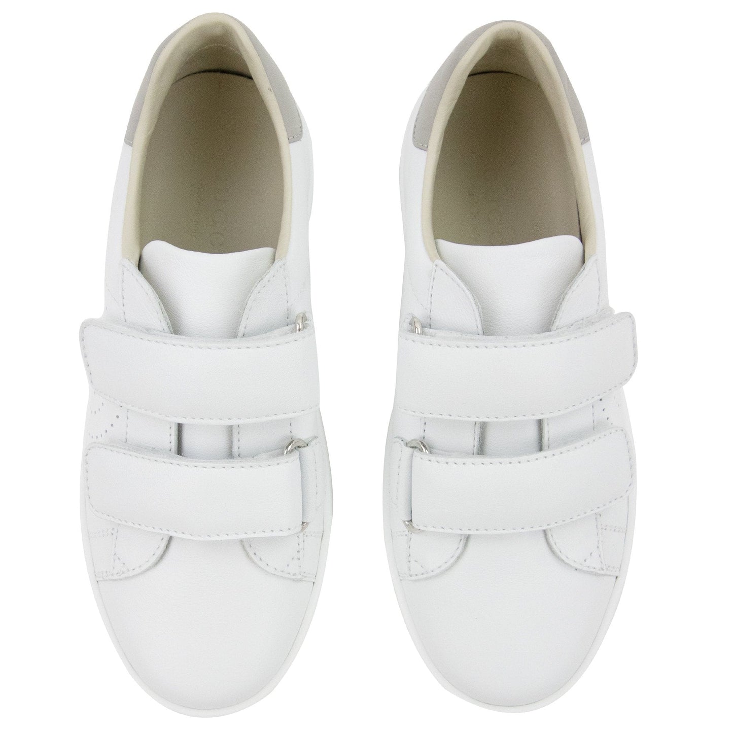 Gucci Junior New Ace Leather Trainers White 9060