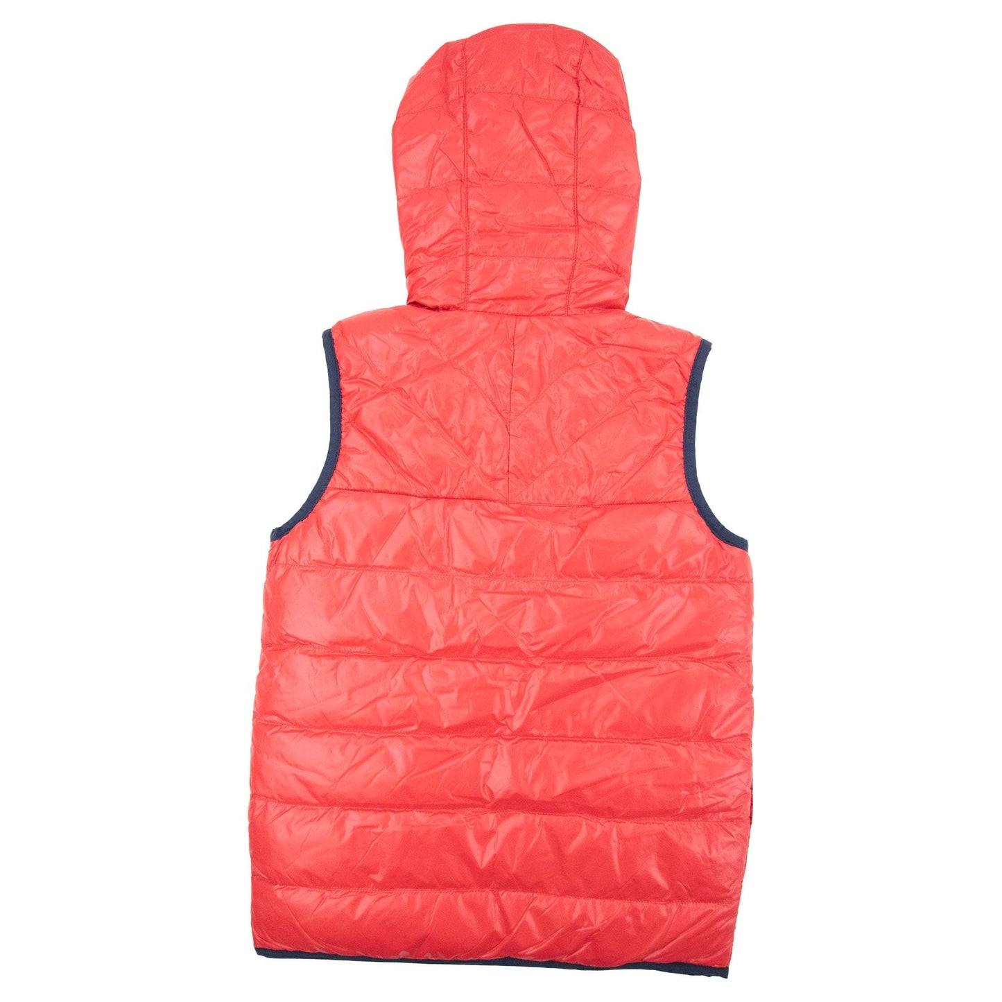 Hugo Boss Kids Logo Reversible Padded Gilet Red/blue
