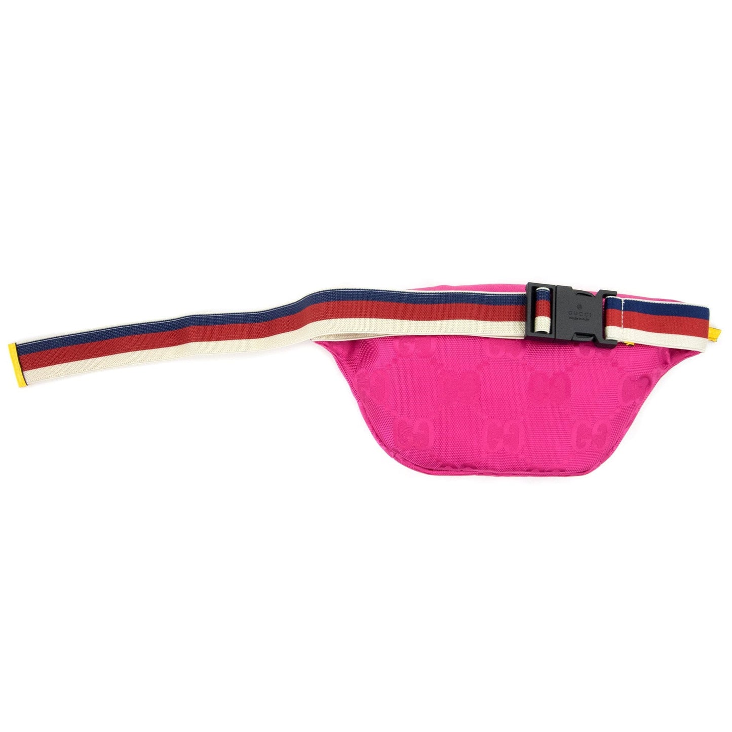 Gucci Junior Gg Monogram Print Nylon Bum Bag Light Pink 8584
