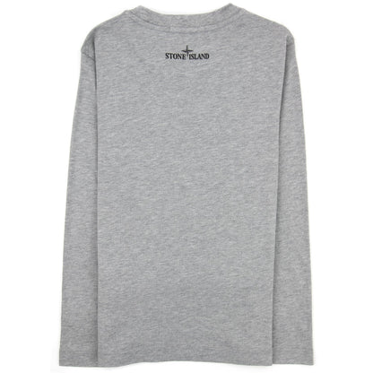 Stone Island Junior Nature T Shirt Grey V0m64