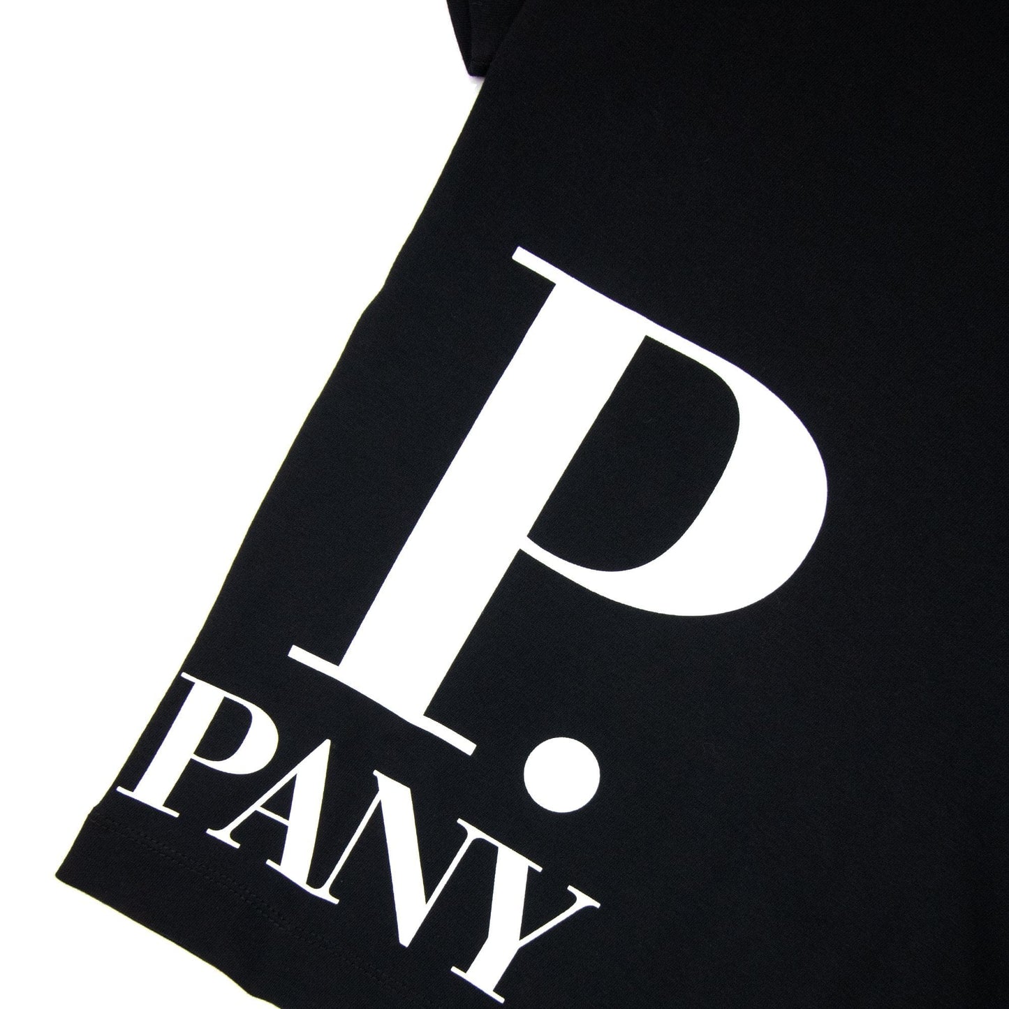Cp Company Undersixteen Wrap Logo S/s T Shirt Black 999