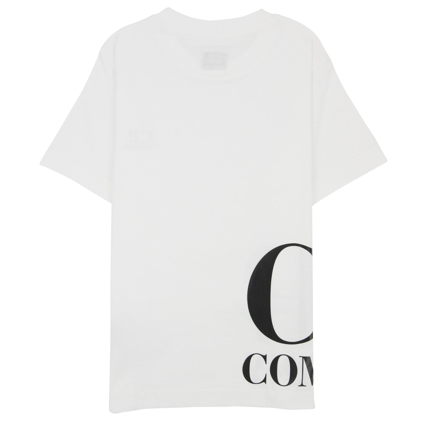 Cp Company Undersixteen Wrap Logo S/s T Shirt White 103
