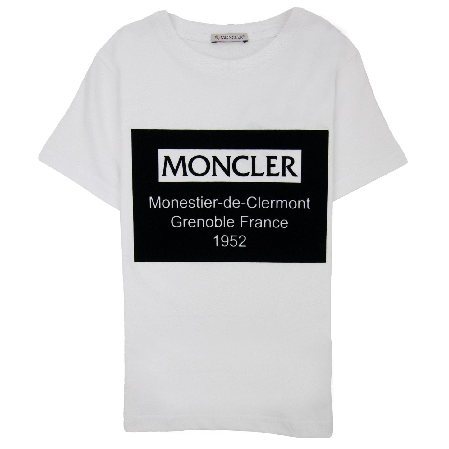 Moncler Junior Monestier-de-clermont Tshirt White