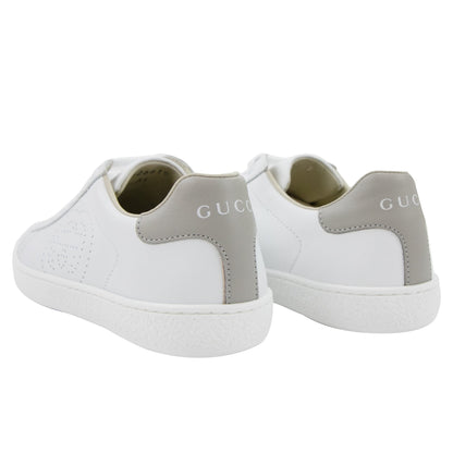 Gucci Junior Gg Ace Sneaker White 9060