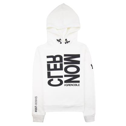 Moncler #moncler Grenoble Pullover Hoody White