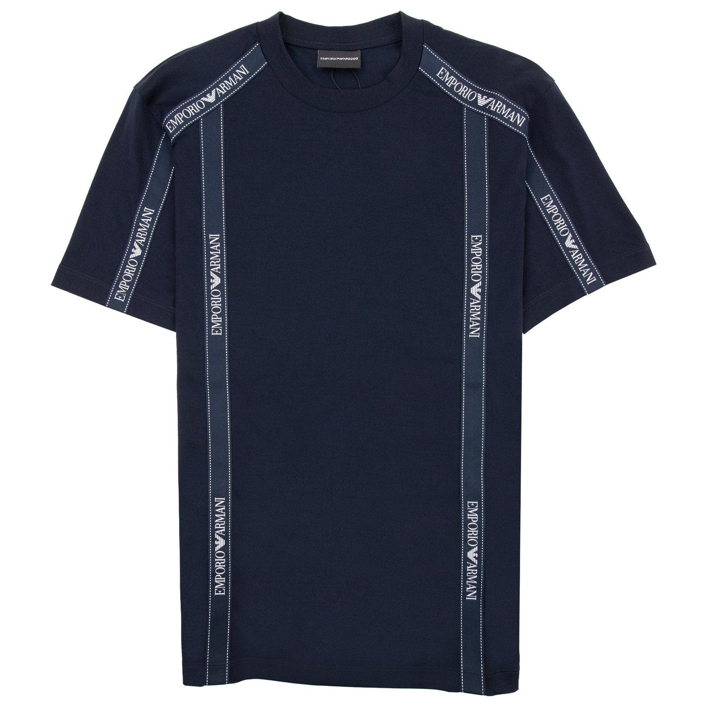 Emporio Armani Tape Logo S/s T Shirt Blue/navy 0920