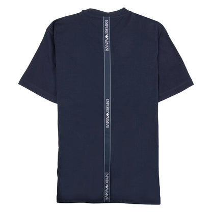 Emporio Armani Tape Logo S/s T Shirt Blue/navy 0920