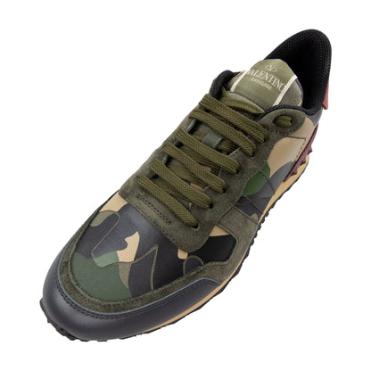 Valentino Camouflage Rockrunner Sneaker Camo