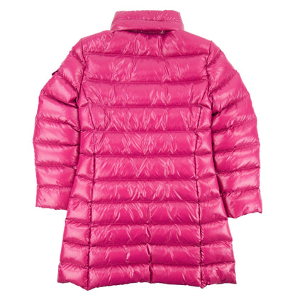 Moncler Junior Moka Padded Coat Fuchsia 675