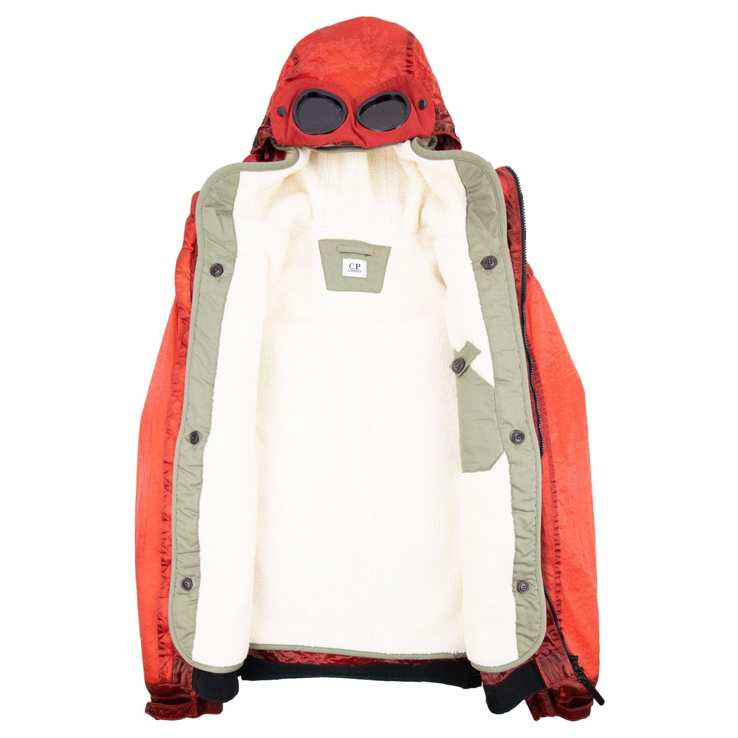 CP Company Kan-d Garment Dyed Jacket Red