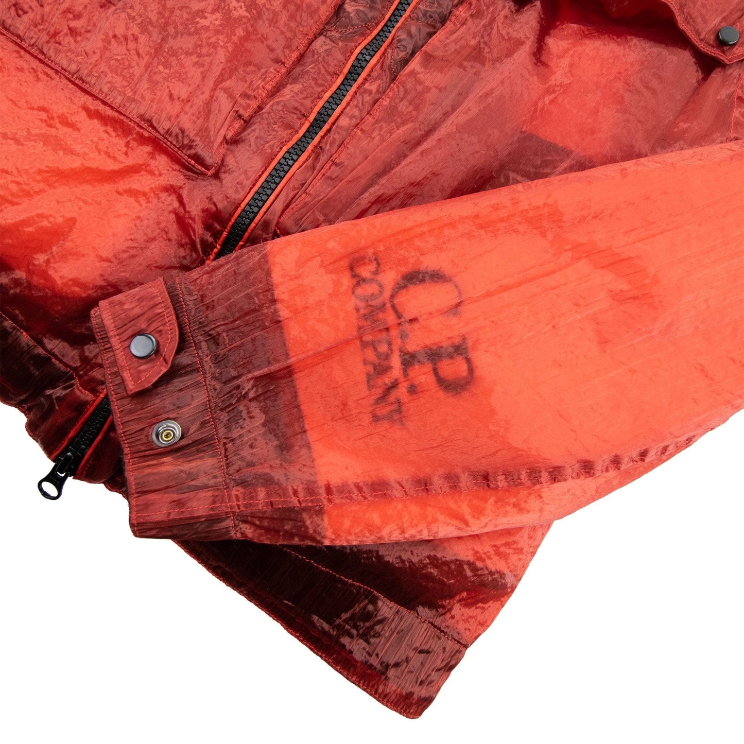 CP Company Kan-d Garment Dyed Jacket Red