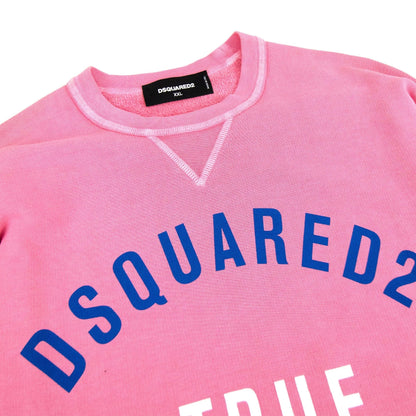 Dsquared2 True Surf Style Sweatshirt Pink