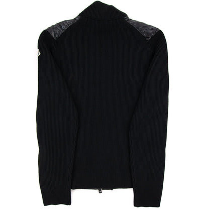 Moncler Maglione Tricot Card Cardigan Black
