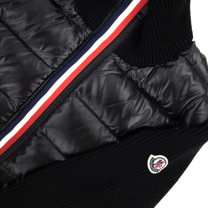 Moncler Maglione Tricot Card Cardigan Black