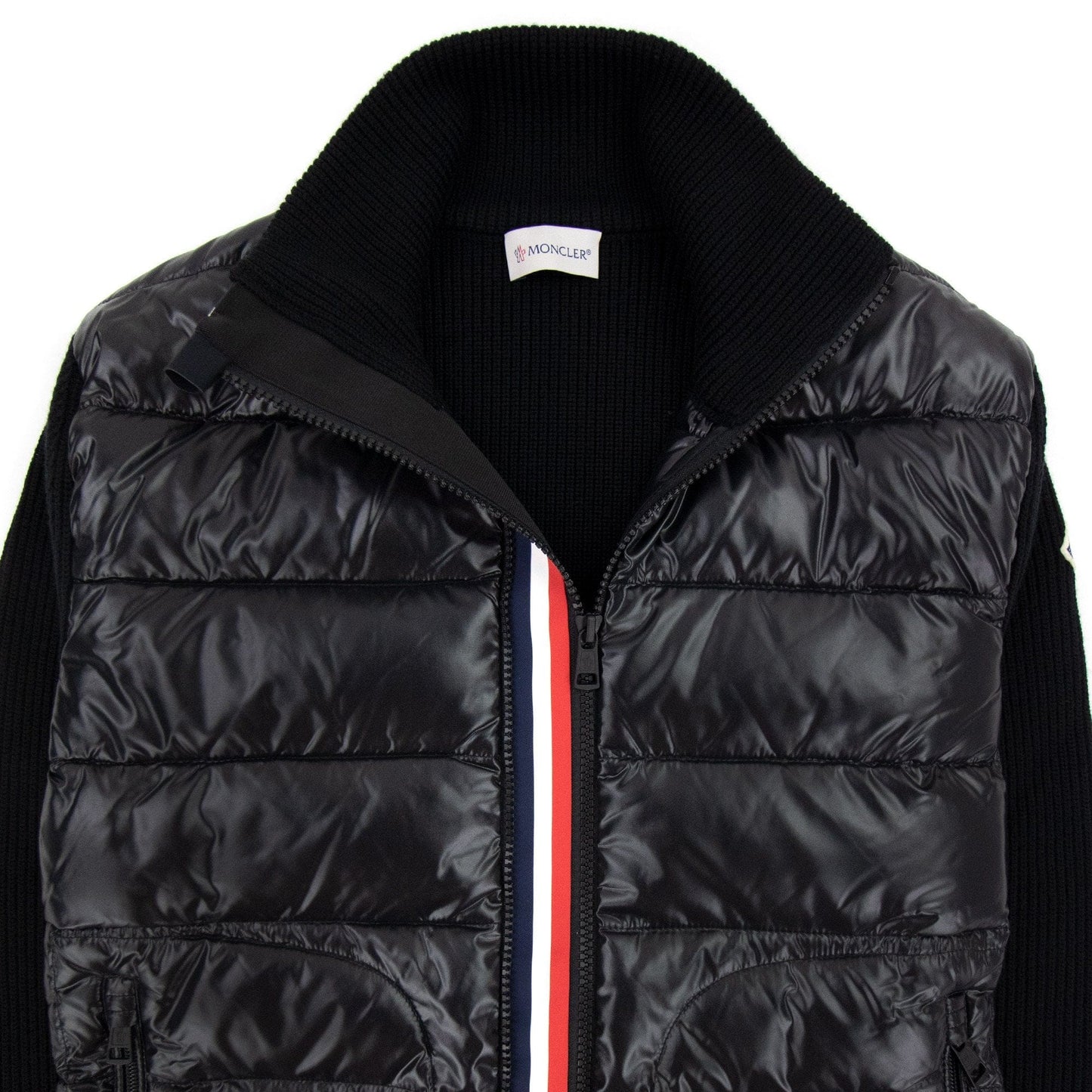 Moncler Maglione Tricot Card Cardigan Black