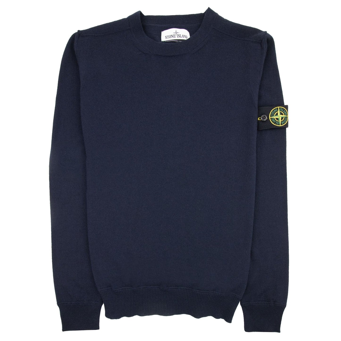 Stone Island 526c4 Knitted Sweatshirt Navy V0020