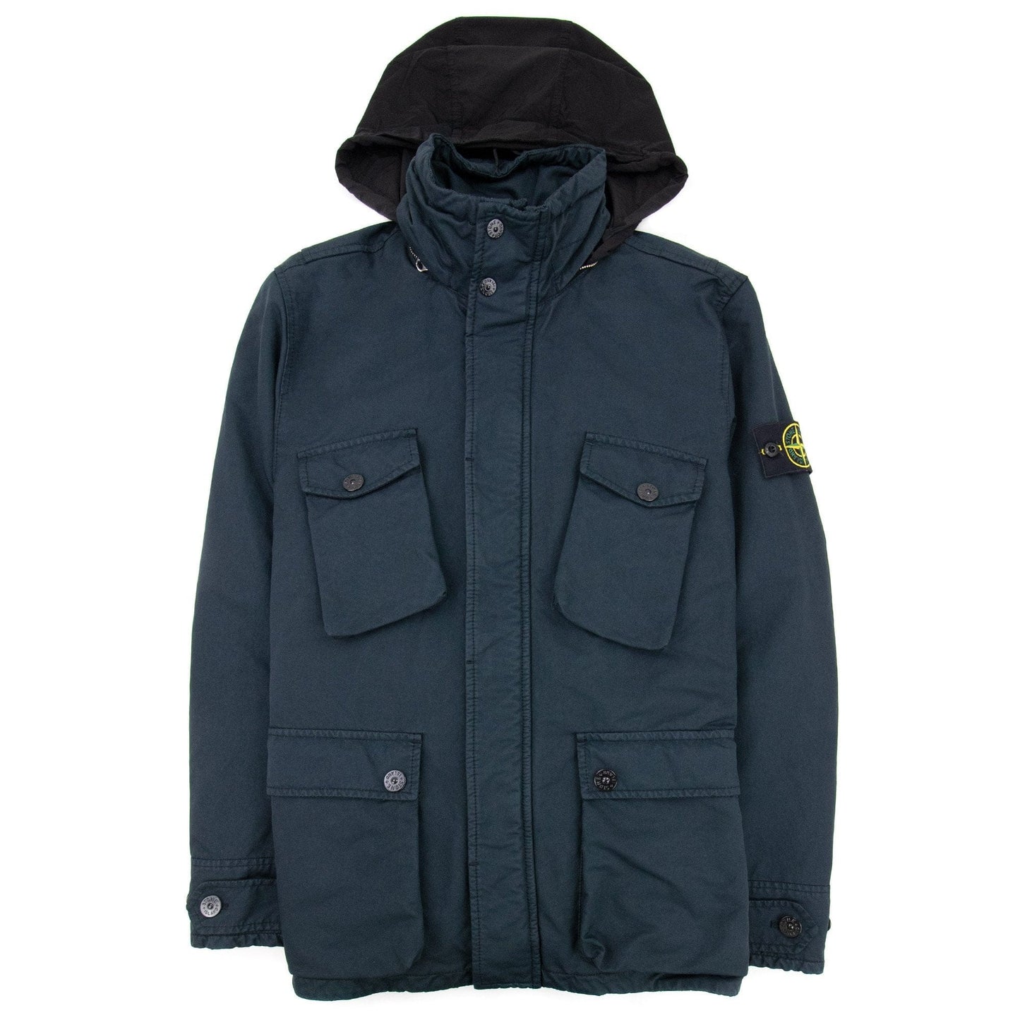 Stone Island David-tc Primaloft Insulation Field Jacket Navy Blue V0020