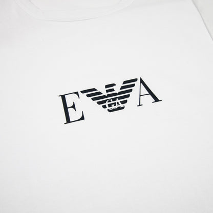 Emporio Armani Crew Neck Short Sleeve T-shirt White