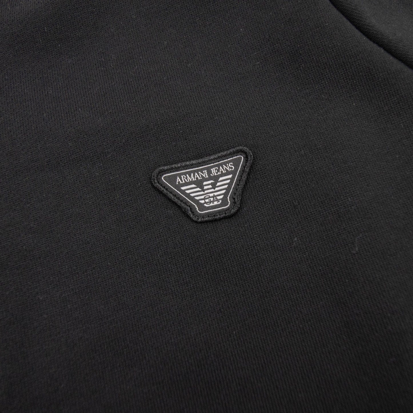 Armani Jeans Eagle Logo Bomber Jacket Black