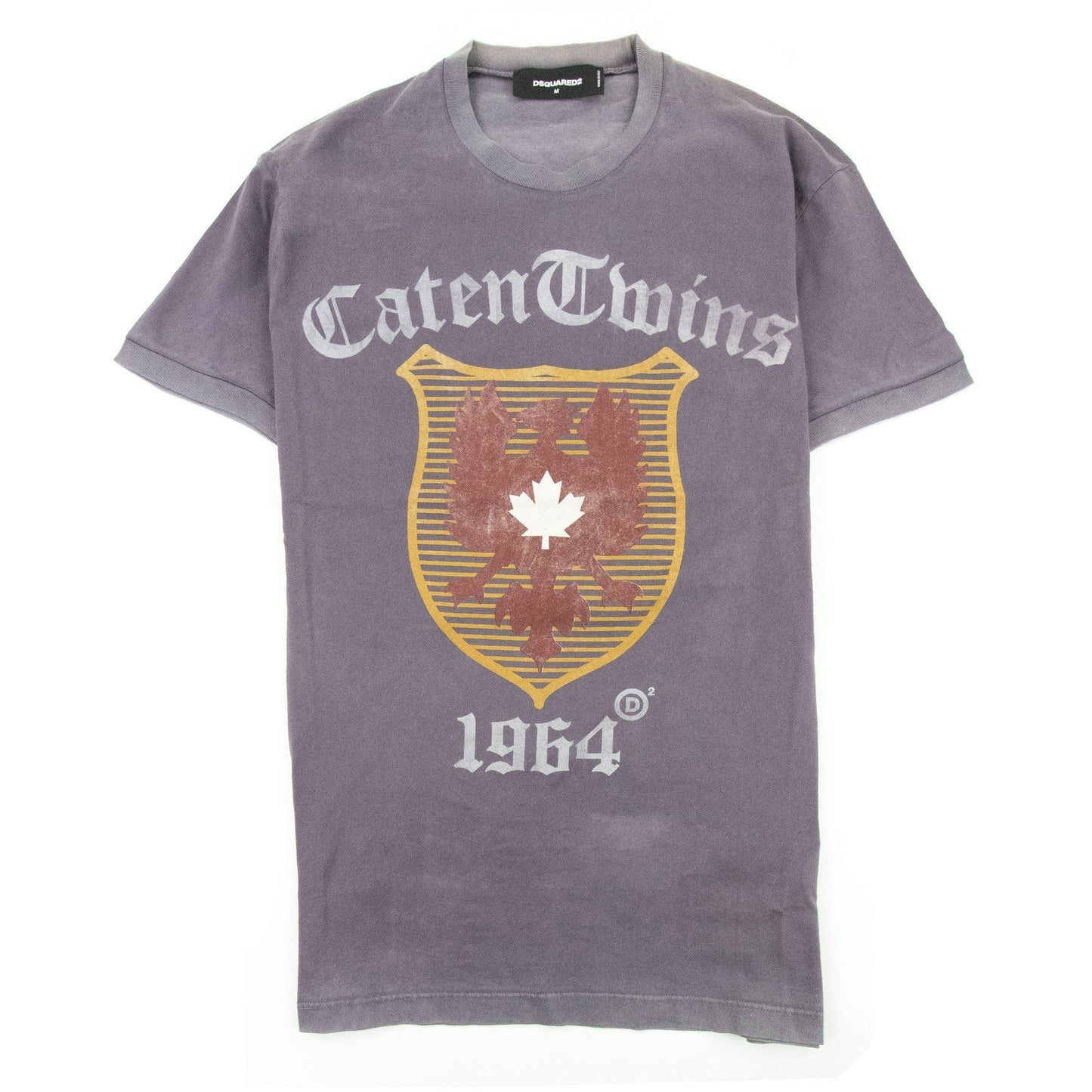 Dsquared2 Caten Twins Logo T Shirt Lilac
