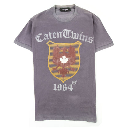 Dsquared2 Caten Twins Logo T Shirt Lilac