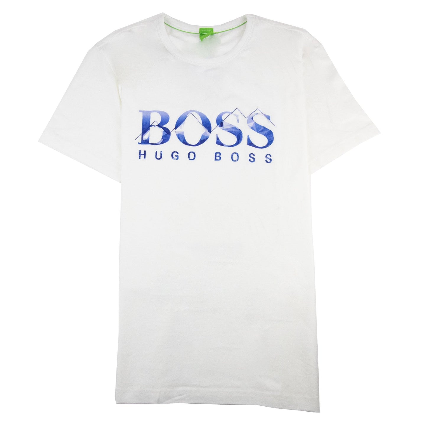Hugo Boss Embroidered Logo Tee 7 T Shirt White 001