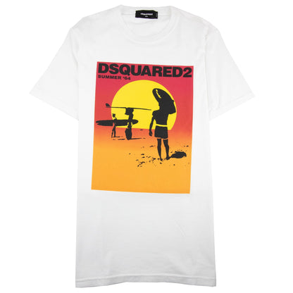 Dsquared2 Summer 64 Logo T Shirt White