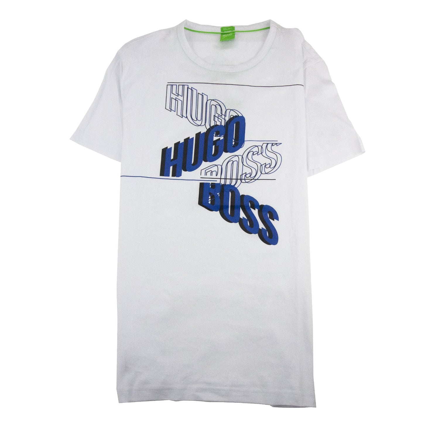 Hugo Boss Shadow Print Logo Tee 2 T Shirt White 100