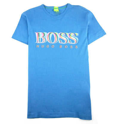 Hugo Boss Tee 7 Logo T Shirt Blue