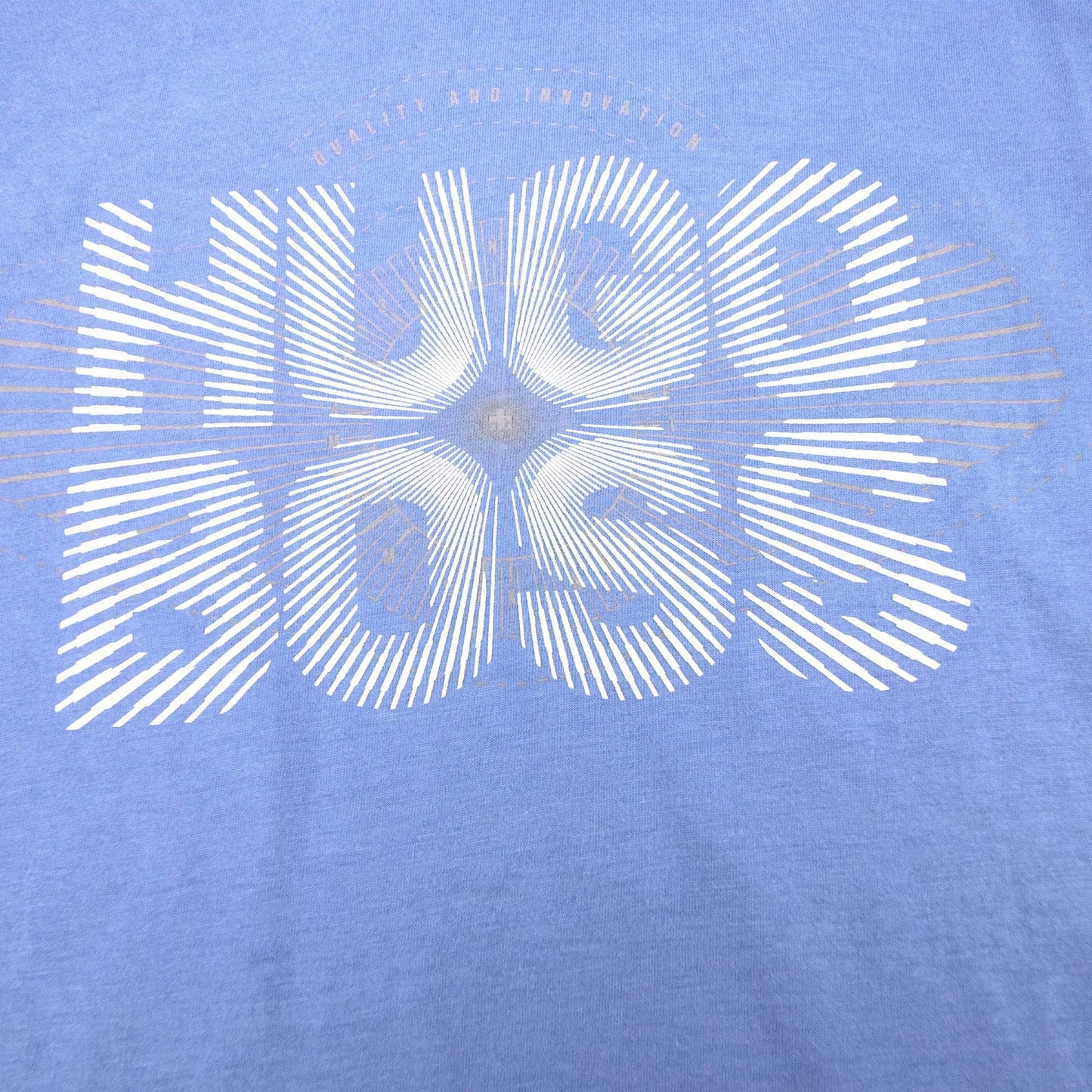 Hugo Boss Tee 2 Logo T Shirt Sky Blue SA30