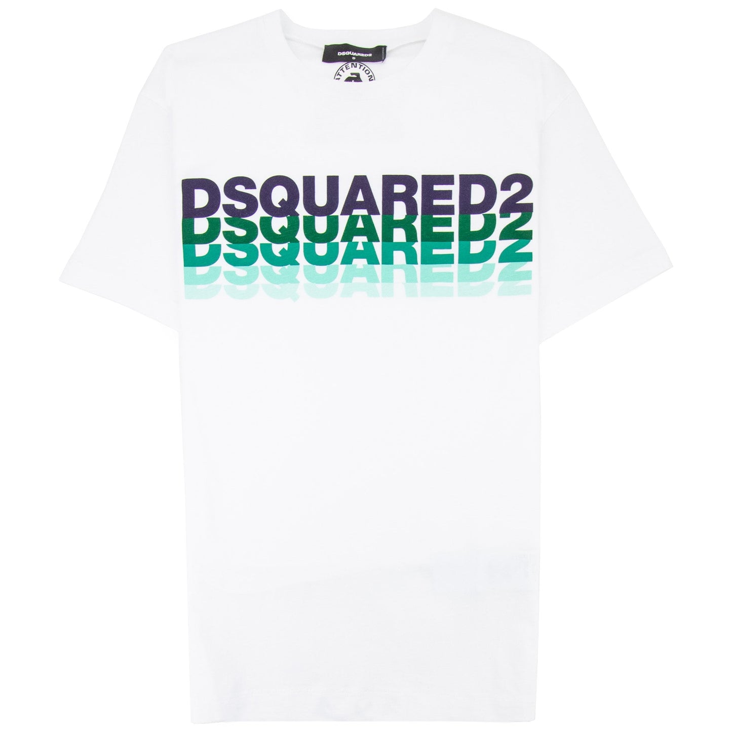 Dsquared2 Multi Logo Graphic T Shirt White