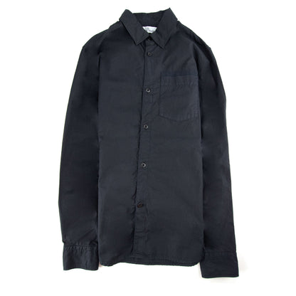 Stone Island Junior Arm Patch Classic Shirt Navy V0020