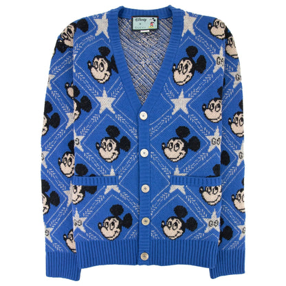 Gucci Disney X Gucci Wool Cardigan Blue