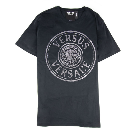 Versace Versus Regular Fit Medallion Tshirt Black