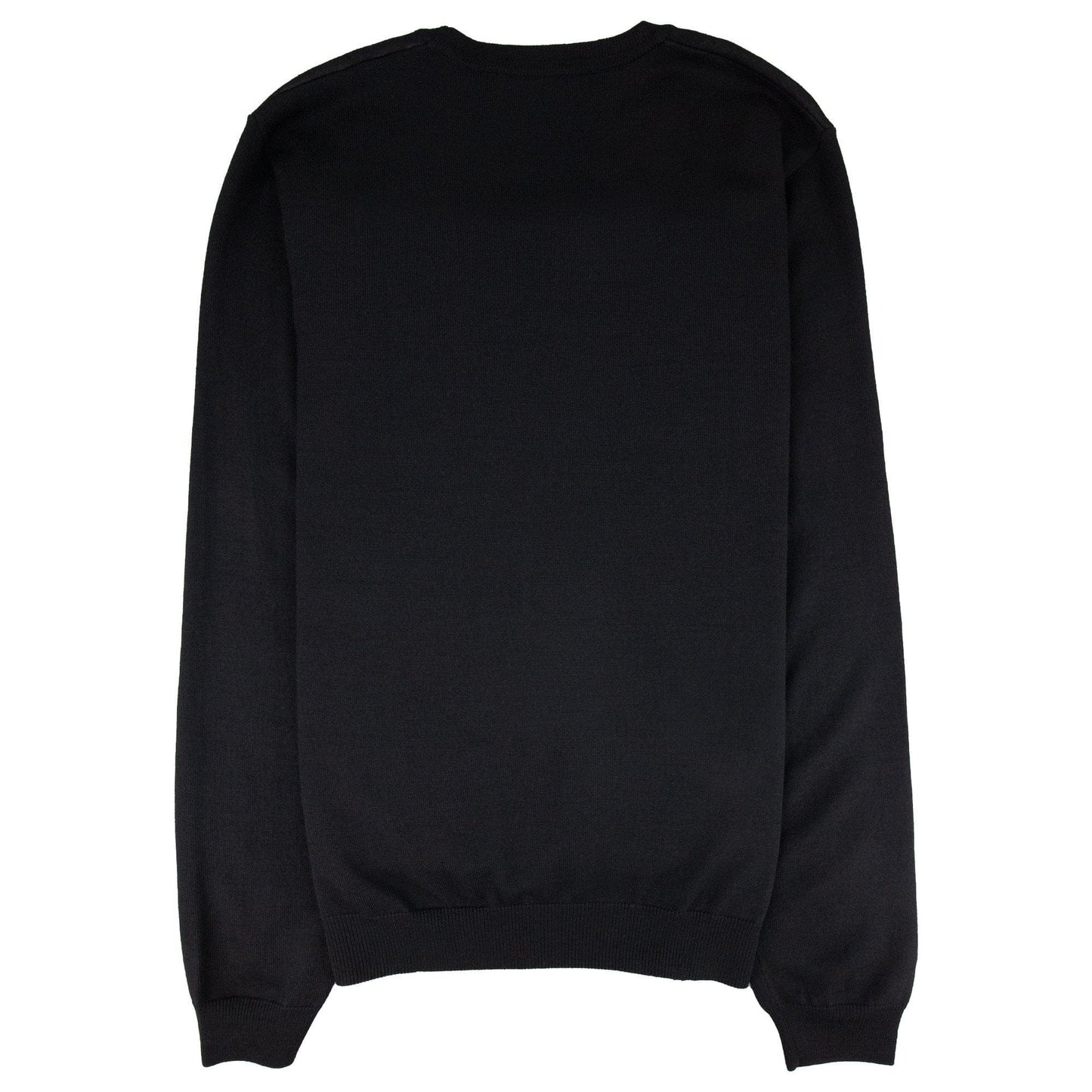 Versace Collection Fantasia Medusa Knitted Jumper Black